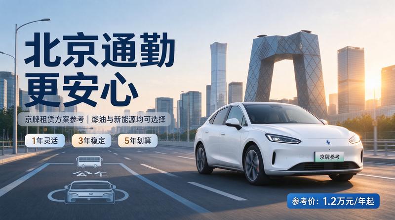 2026年京牌租赁价格服务展示